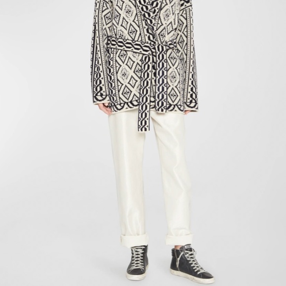 Golden Goose Slide Mid-Top Leather Stud Sneakers - Picture 3 of 7